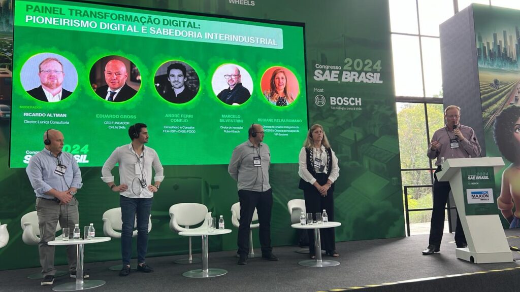 Regiane Relva participa do Painel Transformação Digital do Congresso 2024 SAE Brasil 