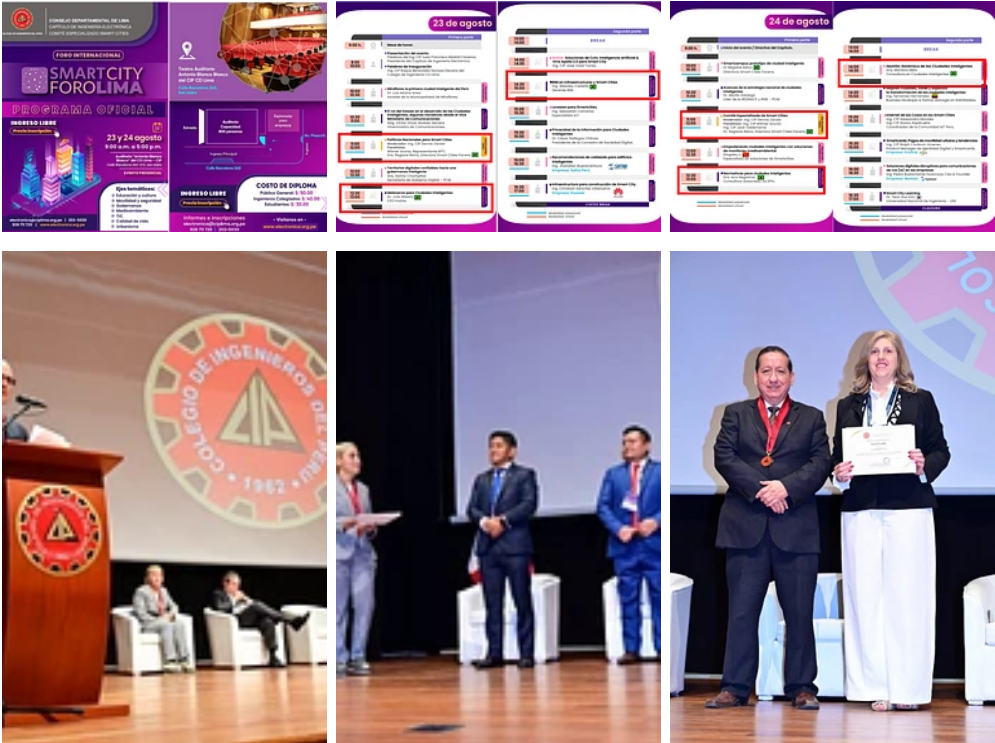 Smart City Foro LIMA – Participação no Evento